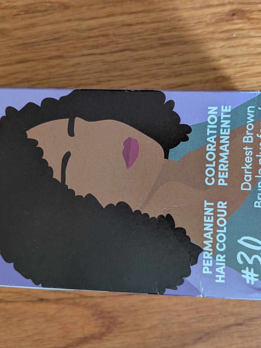 Permanent Hair Colour - Darkest Brown (#30)